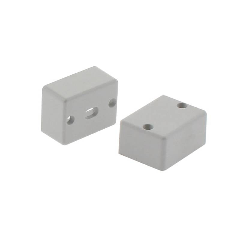 Kit que incluye las tapas de cierre derecha e izquierda del perfil led KOR.