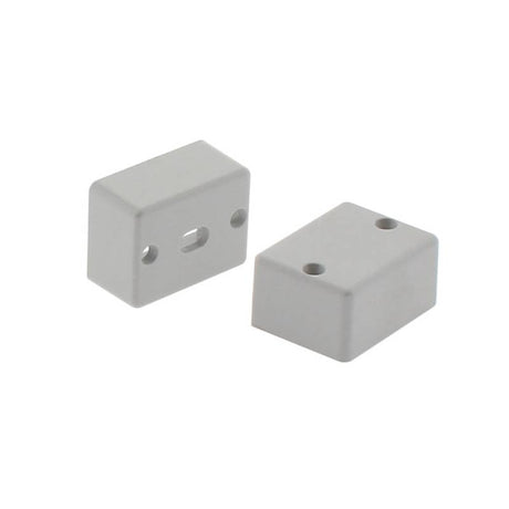 Kit que incluye las tapas de cierre derecha e izquierda del perfil led KOR.