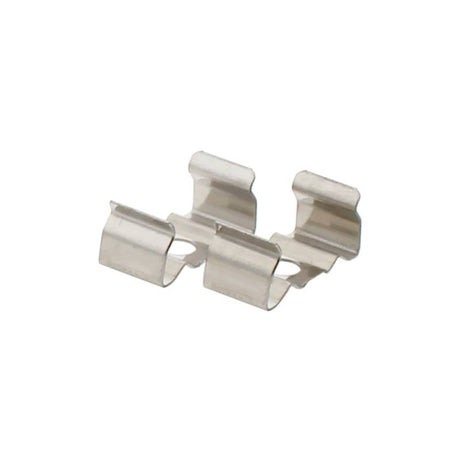 Clip montaje tira led para sujetar los perfiles KOR a cualquier superficie.