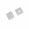 Kit que incluye las tapas de cierre derecha e izquierda del perfil led CUB.