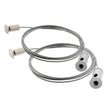 Set de 2 cables de suspensión para perfiles PROLUX, KORK, ALKAL SUSPEND, VART SUSPEND, ZAK, GREC.