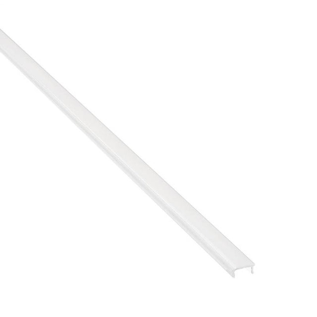 Cubierta de plástico para instalaciones personalizadas de tiras led. Permite realizar instalaciones profesionales, limpias y con estilo.