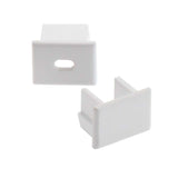 Kit que incluye las tapas de cierre derecha e izquierda del perfil led Cambel.