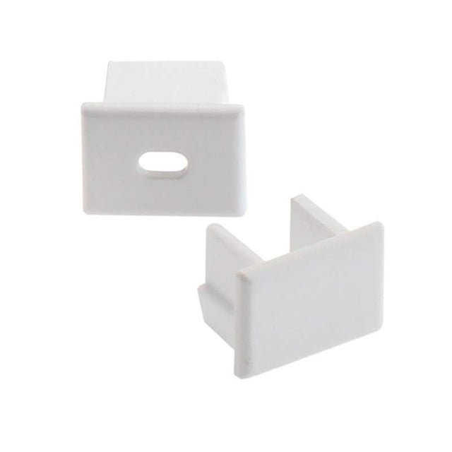 Kit que incluye las tapas de cierre derecha e izquierda del perfil led Cambel.