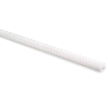 Cubierta de plástico para instalaciones personalizadas de tiras led. Permite realizar instalaciones profesionales, limpias y con estilo.
