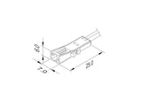 Conector rápido Hembra 2 Pin con cable 1,5m