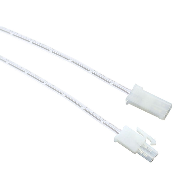 Conector AMP Macho-Hembra 2 Pin con cable 15cm de longitud