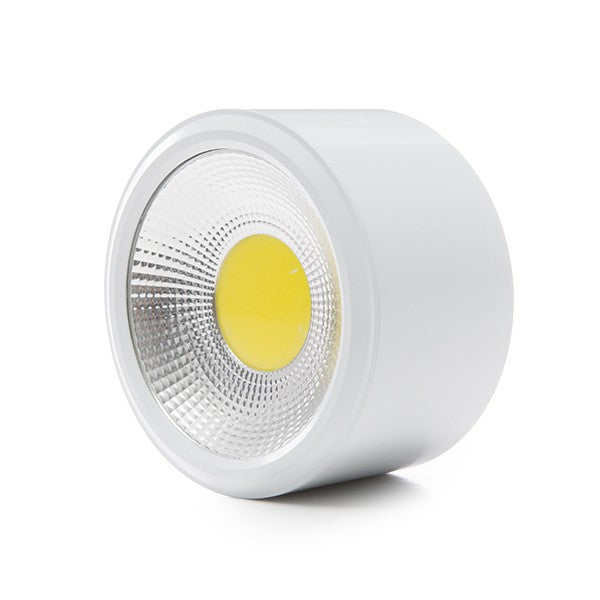 Downlight de Superfice de LEDs COB IP54 12W 960Lm 30.000H