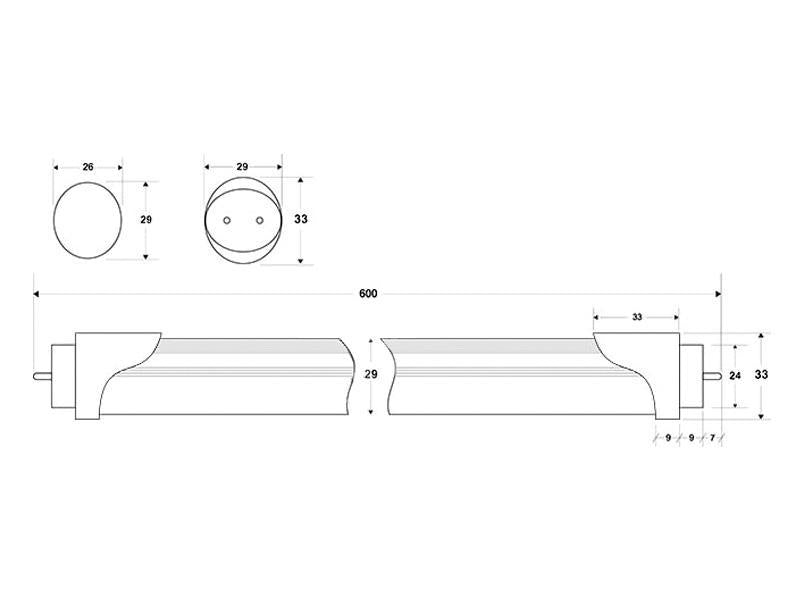 Tubos Led diseñados para el cultivo de interior. Tubos Led para el crecimiento de Plantas. Estimula el crecimiento de las plantas combinando los espectros lumínicos ideales para el crecimiento. No emiten calor y la planta no sufre quemaduras ni se deshidratan.