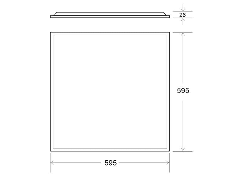 Pack 100 x Paneles Led de alta luminosidad de máxima calidad con 5 años de garantía. Con driver led Certadrive para un panel de máxima calidad. Iluminación backlight que asegura que el panel led no amarillee con el tiempo de uso. ideal para las instalaciones más exigentes. Marco en color blanco para una mejor integración en la decoración. UGR<19 para un mayor confort visual. Su bajo índice de deslumbramiento incide en un aumento en la concentración, mayor rendimiento laboral y en la capacidad de estudio. Ce