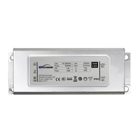 LED Driver DC23-43V/40W/1000mA, GXtronic, IP65