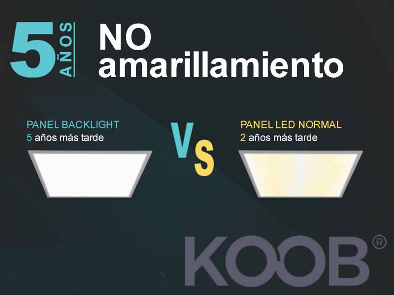 Pack de 2 paneles LED de máxima calidad con chip led OSRAM de alta luminosidad. Con driver led regulable para seleccionar la potencia deseada 48W-40W-36W ó 24W. Y color de luz seleccionable 3000K-4000K-5000K-5700K. Iluminación backlight que asegura que el panel led no amarillee con el tiempo de uso. ideal para las instalaciones más exigentes. Marco en color blanco para una mejor integración en la decoración. Certificación ENEC 05