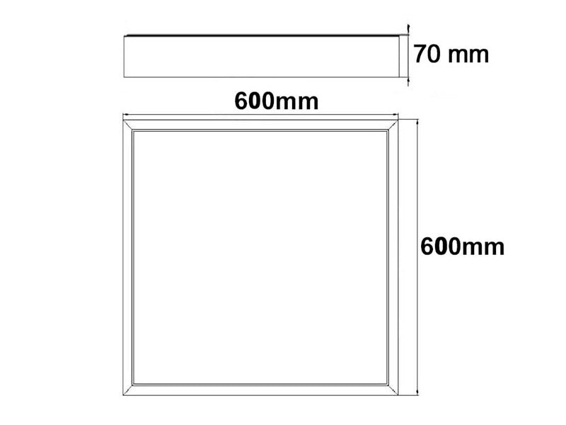 Herrajes fabricados en aluminio lacado en color blanco especialmente diseñados para la instalación de paneles led en superficie. Instalación rápida y sencilla para todo tipo de techos. Con altura de 68mm para alojar driver de mayor tamaño.