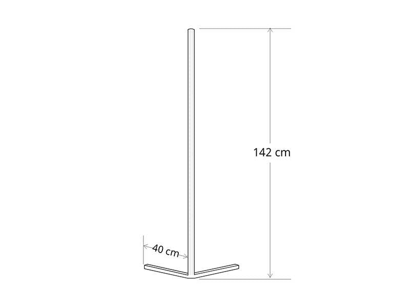 Lámpara de pie de fácil montaje para crear ambientes únicos en cualquier lugar. Control por mando a distancia RF incluido o WiFi mediante APP para que puedas controlar todas sus funciones fácilmente. 