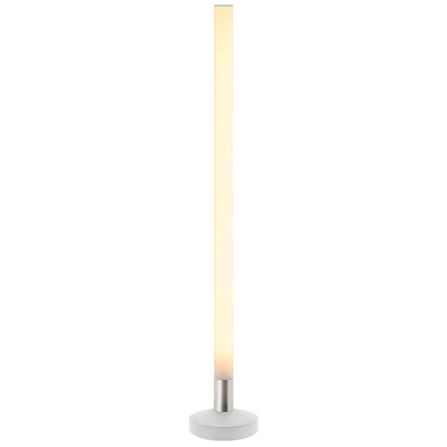 Columna de luz con base en acero y cubierta circular opal con una potente luminosidad regulable con el mando a distancia incluido. Luminaria exclusiva para crear ambientes únicos en cualquier lugar. Incluye mando a distancia RF para apagar/encender, controlar la intensidad y efectos de la luz.