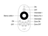 Columna de luz con en base de acero y cubierta circular opal con una potente luminosidad regulable con el mando a distancia incluido. Luminaria exclusiva para crear ambientes únicos en cualquier lugar. Incluye mando a distancia RF para apagar/encender, controlar el color de luz (desde blanco cálido-neutro-frío), la intensidad y efectos de la luz.