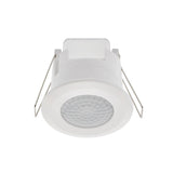 Sensor de movimiento y luminosidad empotrado de diseño extra plano. Dispone de una innovadora tecnología de detección con sistema IR. Soporta una carga de 1200W (incandescente) y 300W (led). Con reguladores de tiempo, sensibilidad y luminosidad. Regulable en tiempo y luminosidad, con detector crepuscular e incorpora un temportizador de mínimo 5 segundos hasta 7 minutos. Rango de detección 360º y una distancia de 6m.