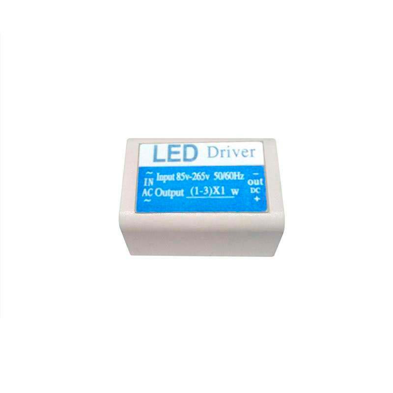 Fuente de alimentación de 1-3x1W, DC3-11, 280-300mA, Corriente Constante para focos led