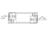 LED DRIVER de LIFUD. Corriente Constante con certificación TUV especialmente diseñado para la alimentación de paneles y luminarias led, proporciona una gran economía y eficiencia. NO FLICKER.