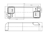 LED DRIVER de LIFUD. Corriente Constante con certificación TUV especialmente diseñado para la alimentación de paneles y luminarias led, proporciona una gran economía y eficiencia. NO FLICKER.