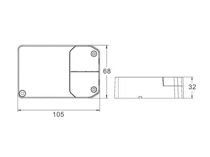 LED DRIVER de PHILIPS. Corriente Constante con certificación TUV especialmente diseñado para la alimentación de paneles y luminarias led, proporciona una gran economía y eficiencia.