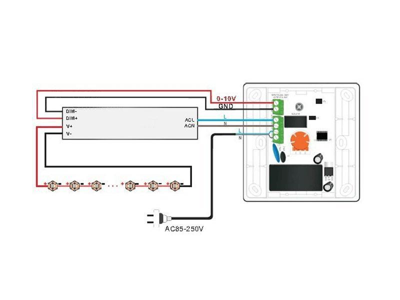 LED DRIVER de Corriente Constante con certificación TUV y entrada de control 0-10V especialmente diseñado para la regulación de focos led (proyectores led, luminarias led de farolas, campanas industriales y similares) proporciona una gran economía y eficiencia.