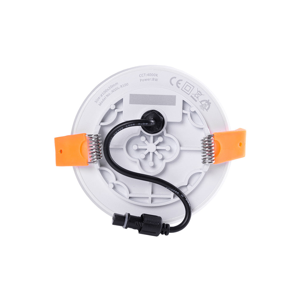 Placa de LEDs Circular sin Marco 8W 569Lm 4000k  30.000H