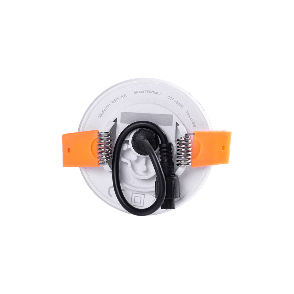 Placa de LEDs Circular sin Marco 6W 399Lm 3000k  30.000H