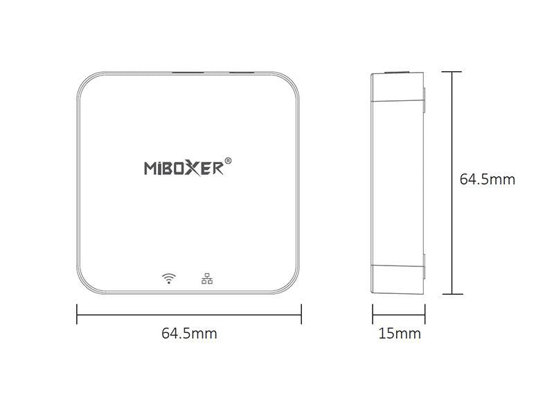 Puerta de enlace con protocolo de comunicación múltiple. La puerta de enlace se comunica con iCloud y el teléfono inteligente a través de la red Wi-Fi. El usuario puede revisar el estado de los dispositivos Zigbee o BLE MESH (SIG) conectados, agregar y restablecer dispositivos, control de terceros y control de grupo de sub-dispositivos a través de la aplicación inteligente Tuya.