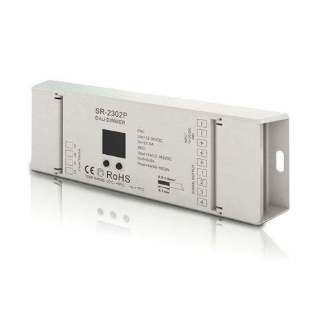 LED DRIVER de Corriente Constante (CC) con control DALI. Con 1 señal DALI para 4 canales - 4x(4.2-12.6)W.