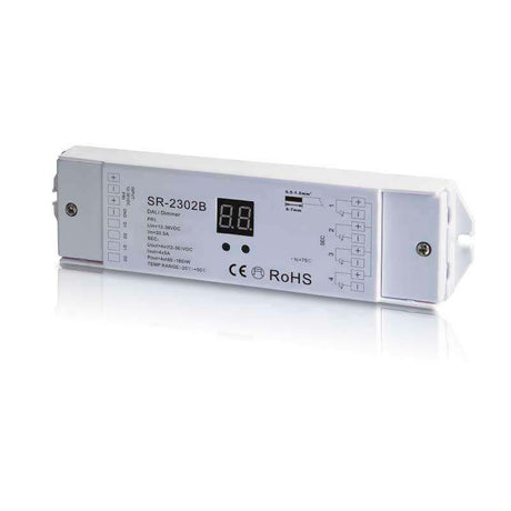 LED DRIVER con control DALI 4 canales especialmente diseñado para focos led (proyectores led, luminarias led de farolas, campanas industriales y similares) proporciona una gran economía y eficiencia.