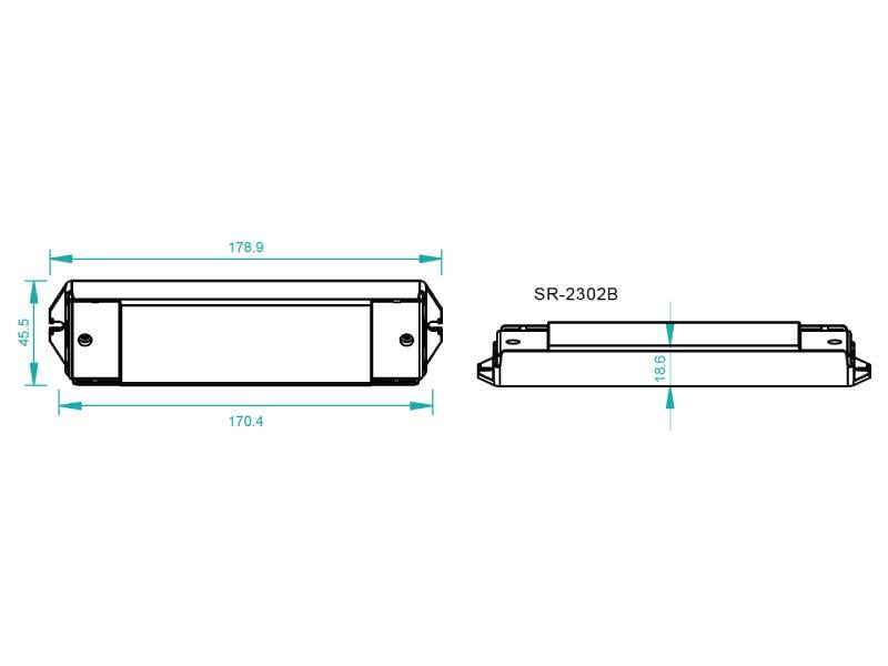 LED DRIVER con control DALI 4 canales especialmente diseñado para focos led (proyectores led, luminarias led de farolas, campanas industriales y similares) proporciona una gran economía y eficiencia.