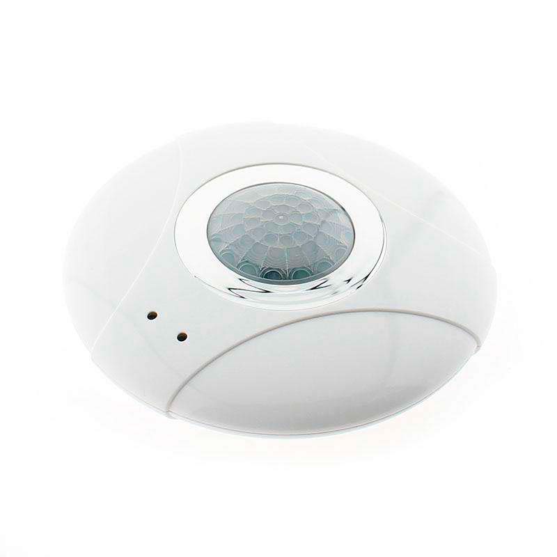 Sensor multifunción de movimiento y luminosidad que transfiere las señales recogidas a señal DALI para una fácil configuración con el resto de dispositivos de la instalación DALI. 