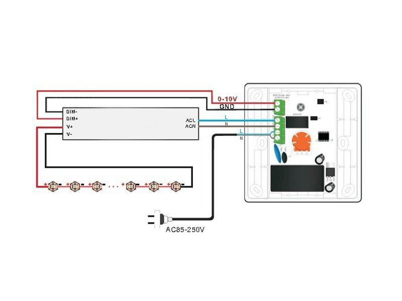 LED DRIVER de Corriente Constante y entrada de control 1-10V especialmente diseñado para la regulación de focos led (proyectores led, luminarias led de farolas, campanas industriales y similares) proporciona una gran economía y eficiencia.