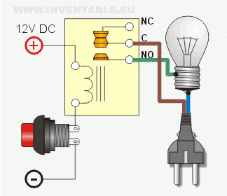 El relé DC12V CONTACT es fácil de usar y se cablea rápidamente. La tensión de control del relé de acoplamiento es de 12 V DC. El contacto conmutado libre de potencial del relé le hace un elemento de conmutación ideal para tu sistema.