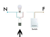 Este dispositivo elimina los parpadeos de las lámparas cuando su causa es debida a la diferencia de potencial o por la corriente producida por las pequeñas cargas de tensión que alimenta las luces de señalización de los interruptores o en los interruptores de cruzamiento.