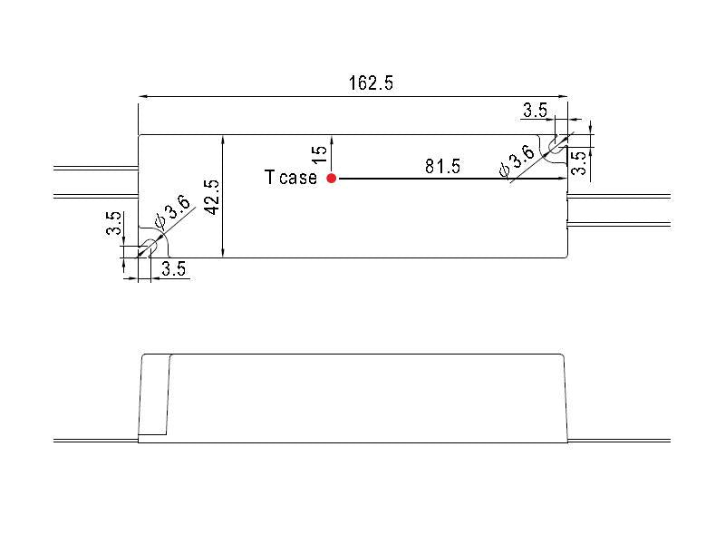 Fuente de alimentación con protección IP67 y 24V/60W/2,5A Mean Well LPV-60-24