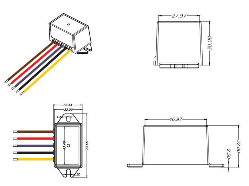 Protector IP67 en serie contra sobretensiones de corrientes transitorias de hasta 10Kv = (10.000 Voltios).  Si quieres asegurar la protección de los equipos o luminarias LED este producto ayudará asegurar las subidas de tensión que se producen. Perfecto para proteger tus productos LED contra la caida de rayos y subidas provocadas por motores. 