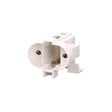Portalámparas para conectar bombillas de tipo G23 a cualquier emplazamiento mediante cables.