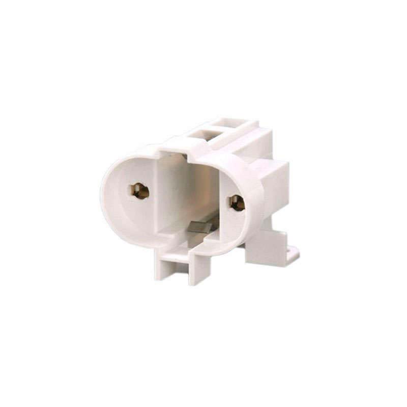 Portalámparas para conectar bombillas de tipo G23 a cualquier emplazamiento mediante cables.