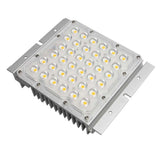 Módulo óptico de LED con chip led Bridglux SMD5050 de 8 núcleos de alta luminosidad de 165lm/w de eficacia luminosa y driver Philips programable, desde 10w hasta 65W y regulable 1-10V con 5 fases. Este modulo IP65 esta pensado para colocar en farolas Villa y Fernandina.