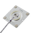 Módulo LED de 10W conexión directa a red 220v, no necesita fuente de alimentación. Diodo SMD3030. Esta nueva tecnología contiene CI (Circuito Integrado) con protección a temperatura y sobretensiones de hasta 700V.  Regulable TRIAC