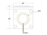 Módulo LED de 10W conexión directa a red 220v, no necesita fuente de alimentación. Diodo SMD3030. Esta nueva tecnología contiene CI (Circuito Integrado) con protección a temperatura y sobretensiones de hasta 700V.  Regulable TRIAC