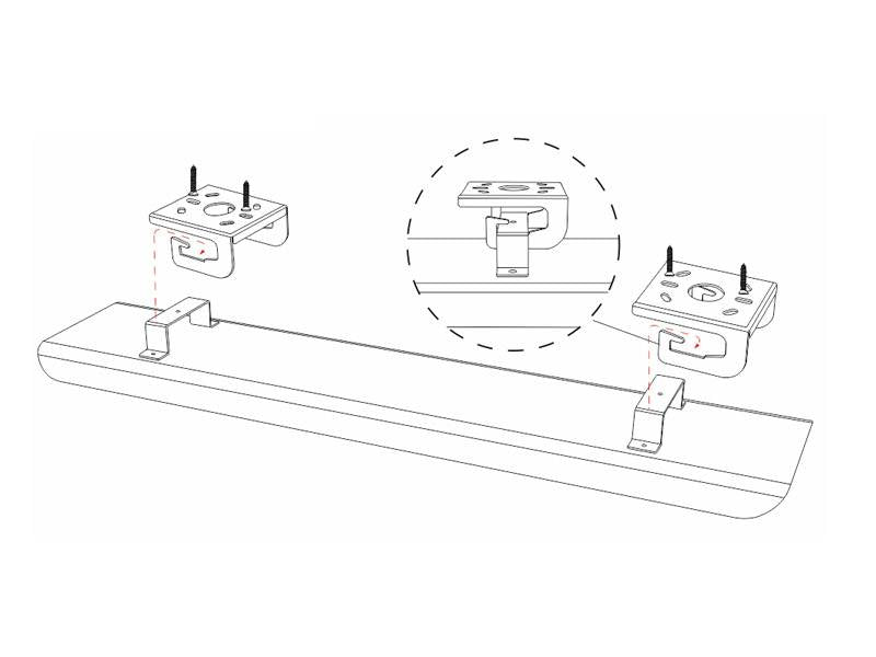 Campana lineal LED de máxima calidad con chip led  Lumileds y Driver Philips Xitanium. Diseñado para talleres, fábricas, almacenes, grandes superficies, super mercados. Instalación en superficie o suspendido. Garantía 5 años.