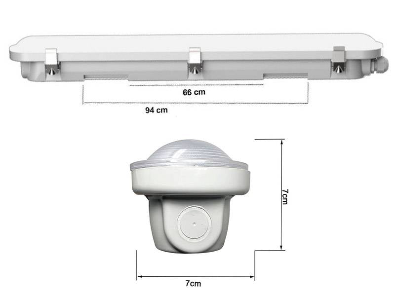 Innovadora Regleta EMERGENCIA LED con tecnología CCT - Color seleccionable (3000K-4000K-6000K) con PHILIPS Driver. Su diseño elegante presenta una cubierta semi transparente fabricada con materiales de primera calidad: Policarbonato y ABS. Incorpora batería de emergencia,  no permanente,  con hasta 2 horas de autonomía, brindando tranquilidad en situaciones críticas. Cuando la electricidad falla, la regleta aún proporciona un 20% de luminosidad, manteniendo el entorno iluminado y seguro. 