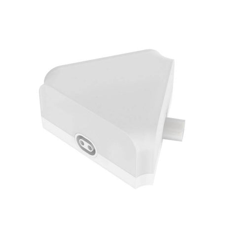 El conector led integrado triangular con chip OSRAM ha sido diseñado específicamente para su uso en las regletas lineales LINELUX. Gracias a su forma triangular, es posible enlazar hasta tres regletas de forma continua. 