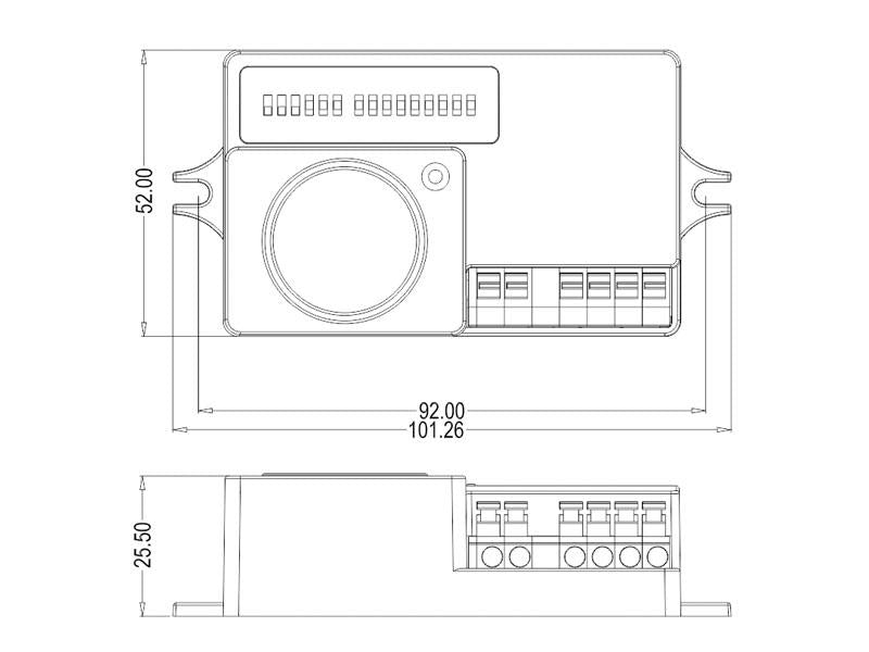 El Sensor de movimiento Merrytek MC003V dispone de una innovadora tecnología de detección con sistema HF de 5.8GHz que permite que el movimiento pueda ser detectado a través de distintos materiales como plástico, vidrio y materiales no metálicos delgados.