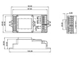 El Sensor de movimiento Merrytek MC083V-RC dispone de una innovadora tecnología de detección con sistema HF de 5.8GHz que permite que el movimiento pueda ser detectado a través de distintos materiales como plástico, vidrio y materiales no metálicos delgados.