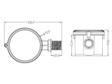 El Sensor de movimiento MerrytekMC054 RC - AV está especialmente diseñado para acoplar a campanas industriales LED con regulación 1-10V. Con tecnología de detección con sistema HF de 5.8GHz, hasta 15 metros de instalación en altura, compatible con sonda crepuscular MS01 y mando a distancia MH01.