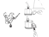 El Sensor de movimiento MerrytekMC054 RC - AV está especialmente diseñado para acoplar a campanas industriales LED con regulación 1-10V. Con tecnología de detección con sistema HF de 5.8GHz, hasta 15 metros de instalación en altura, compatible con sonda crepuscular MS01 y mando a distancia MH01.